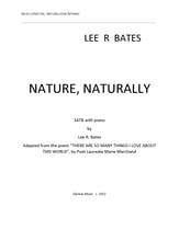 Nature, Naturally SATB choral sheet music cover